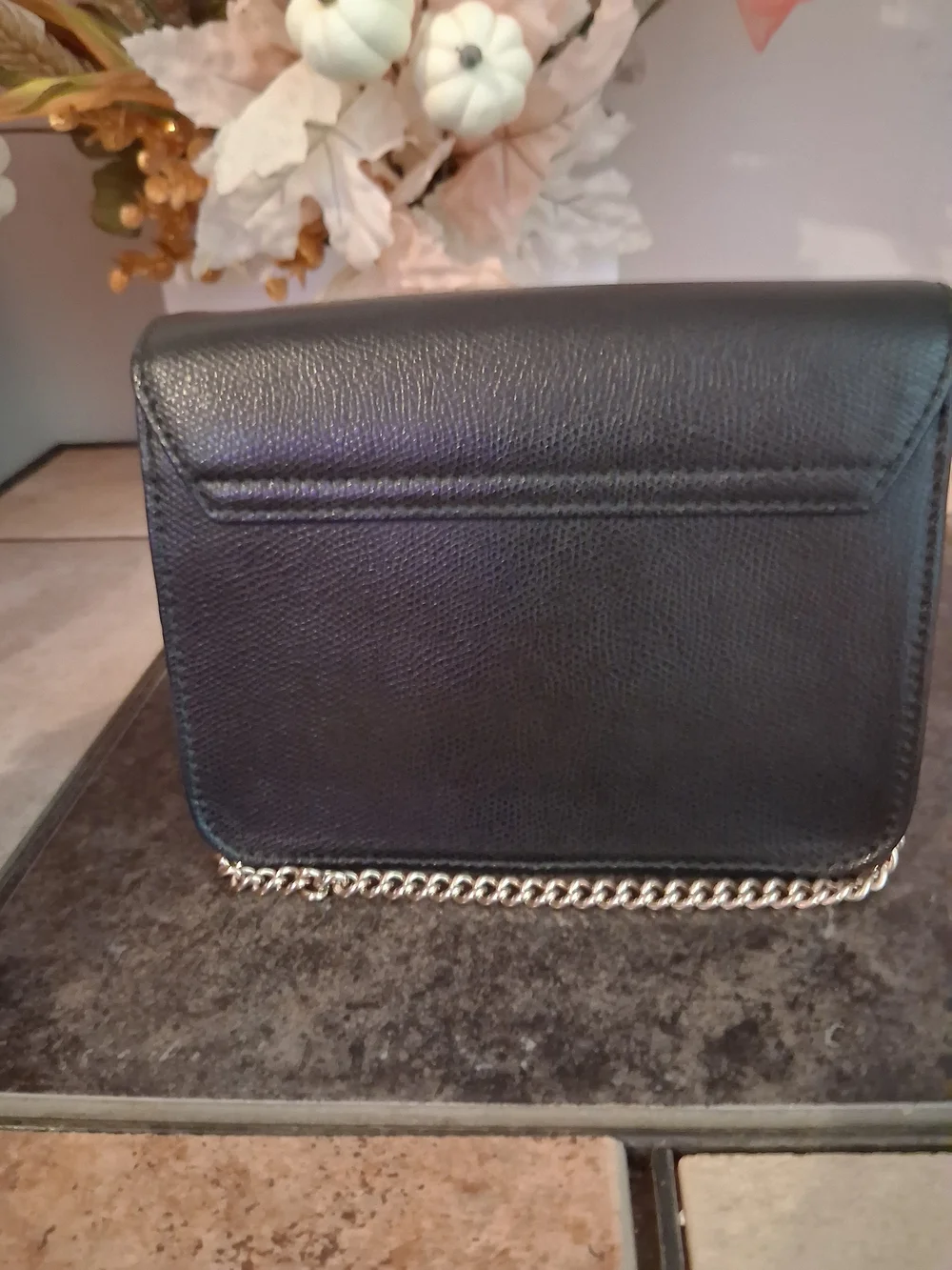 Furla Black Leather Metropolis Mini